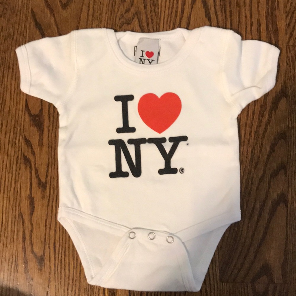 I ❤️ NY onesie